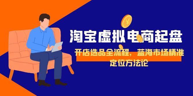 淘宝虚拟电商起盘，开店选品全流程，蓝海市场精准定位方法论-yingqiuwz