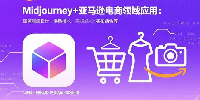 Midjourney+电商领域商业应用：涵盖服装设计、换脸技术、实拍结合等-yingqiuwz