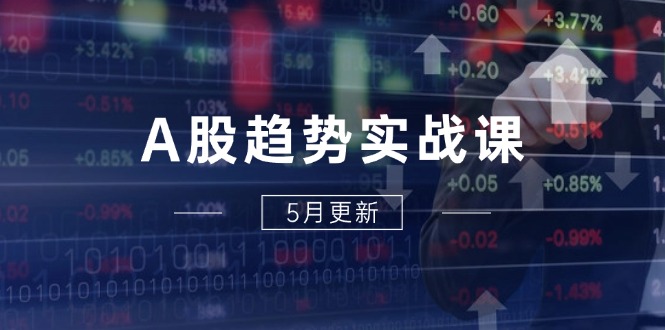 A股趋势实战课：主力动向+政策红利，2025全年策略5月更新-yingqiuwz