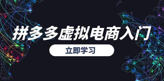拼多多虚拟电商入门，精准选品方法论，无货源模式起盘技巧-yingqiuwz