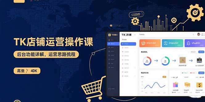 TK店铺运营实操课：后台功能详解，商品上架流程，运营思路拆解-yingqiuwz