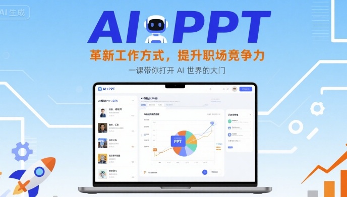 AI+PPT：革新工作方式，提升职场竞争力，一课带你打开 AI 世界的大门-yingqiuwz