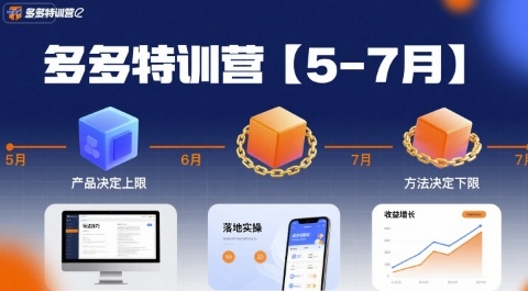 多多特训营【5-7月】产品决定上限，方法决定下限，各种玩法技巧落地实操-yingqiuwz