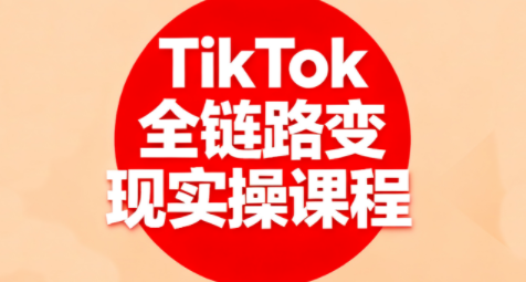 小杨老师·TikTok全链路变现实操课程-yingqiuwz