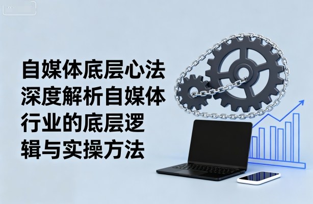自媒体底层心法，深度解析自媒体行业的底层逻辑与实操方法-yingqiuwz